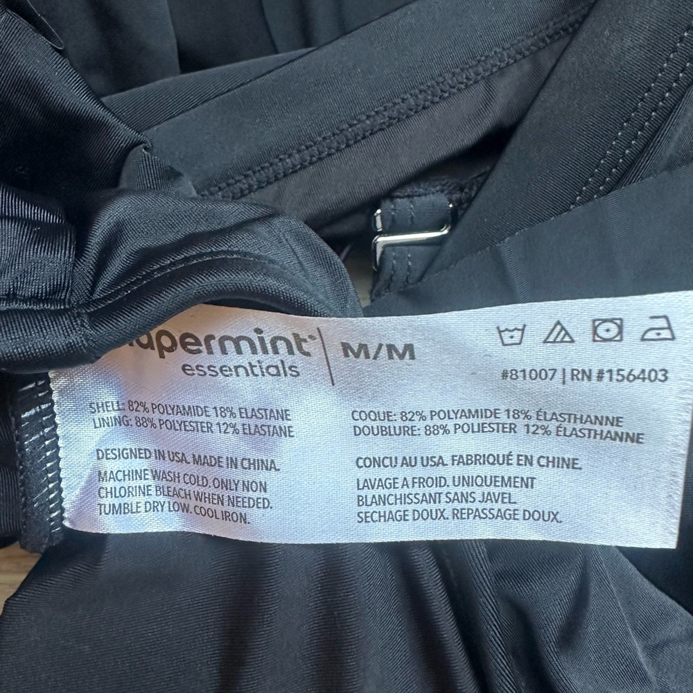 Shapermint Black and Blue Bikini Set - NWT - Medium - Picture 2 of 4